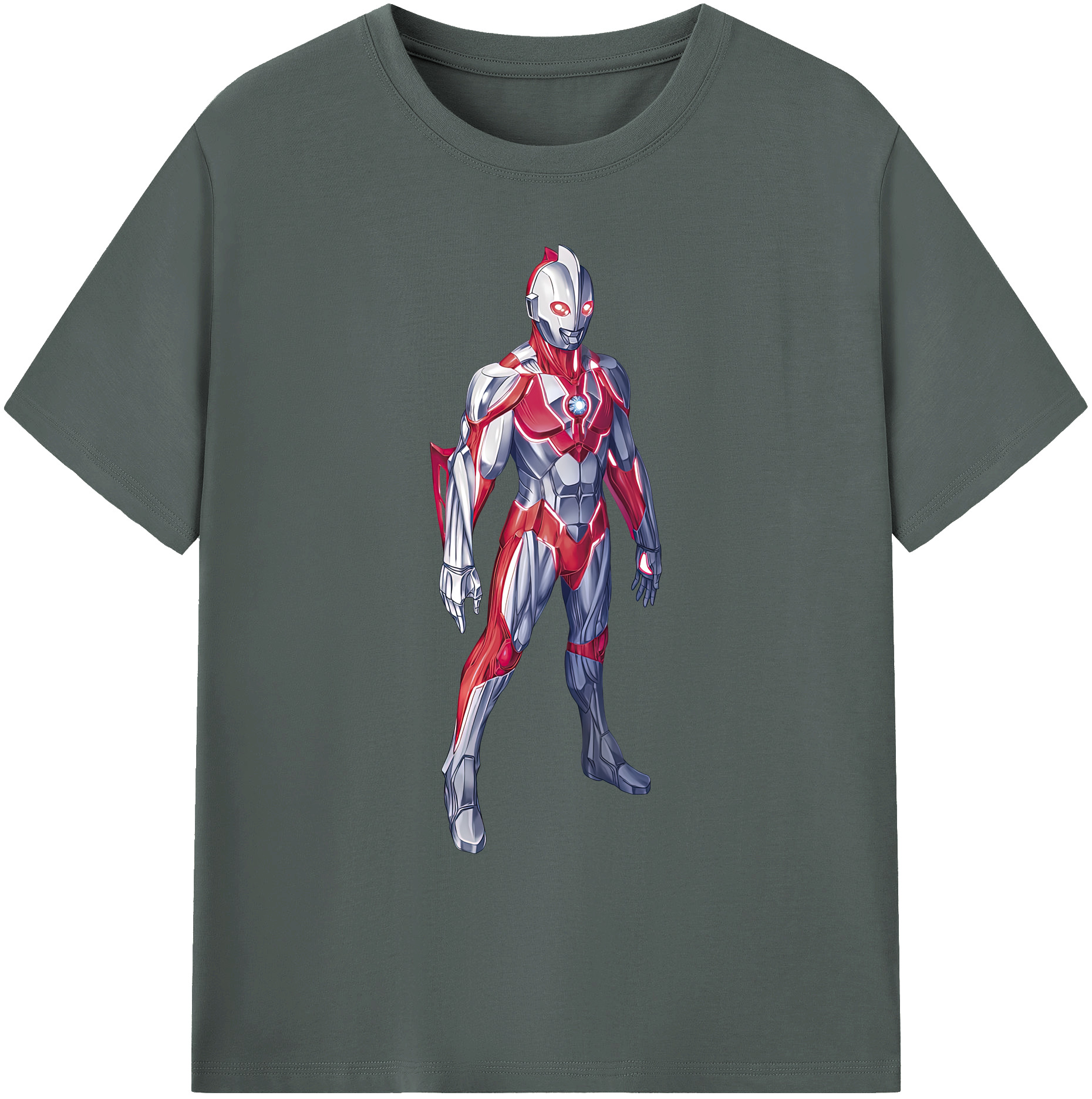 （画像用） ウルトラマン Ultraman 綿100％ メンズ半袖Tシャツ｜肌触りやわらか＆通気性